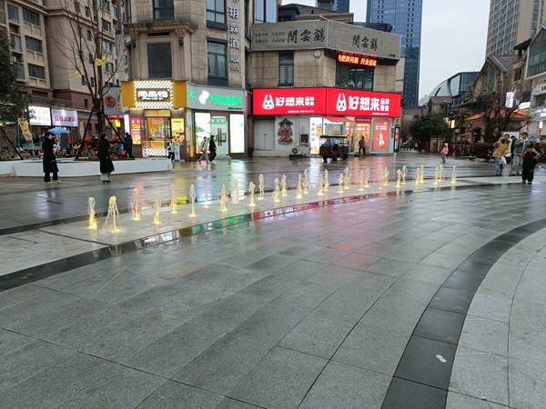室外小型喷泉设备